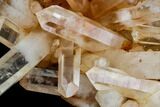 Tangerine Quartz Crystal Cluster - Madagascar #112827-3